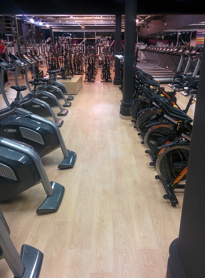 Parquecite S. L - Instalación de Gimansio Holiday Gym