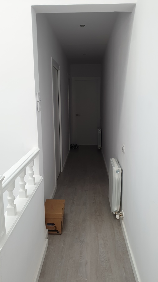 Parquet en pasillo y resto de vivienda