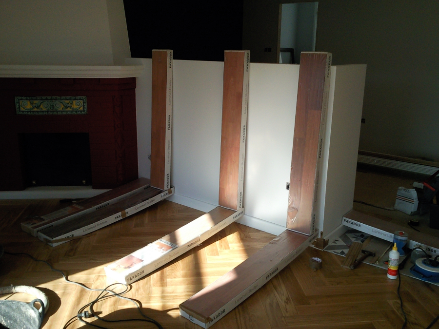 PARQUET FLOTANTE PARADOR TRENDTIME 3 ROBLE LIVING