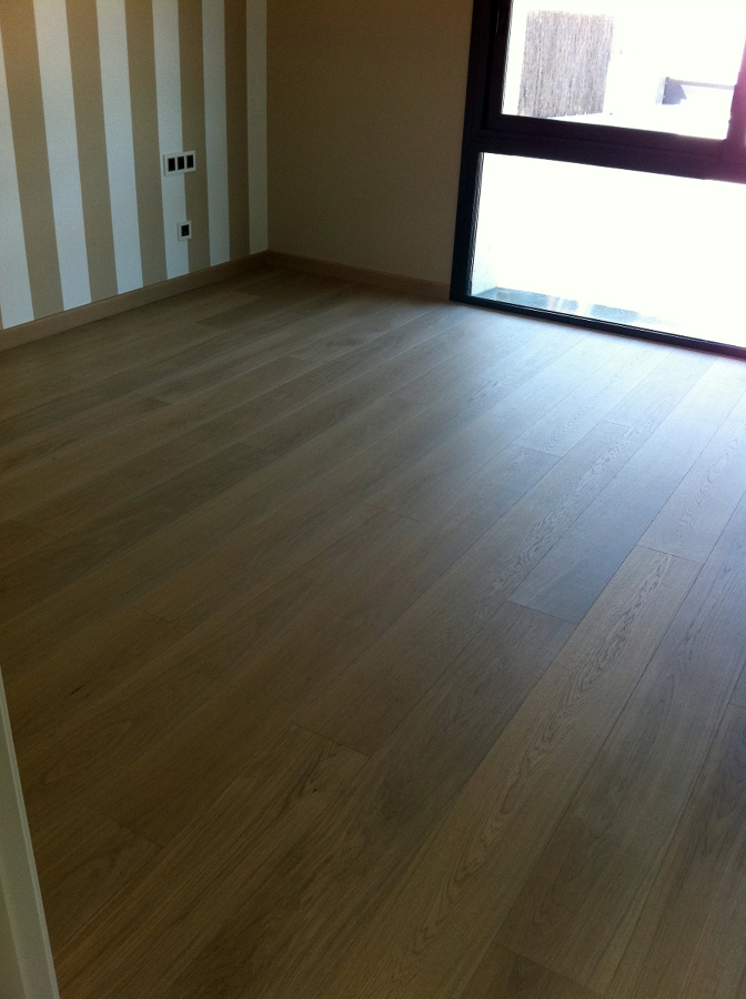 Parquet Flotante Roble Blanqueado Selecto