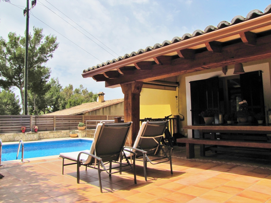 Parte exterior de la vivienda