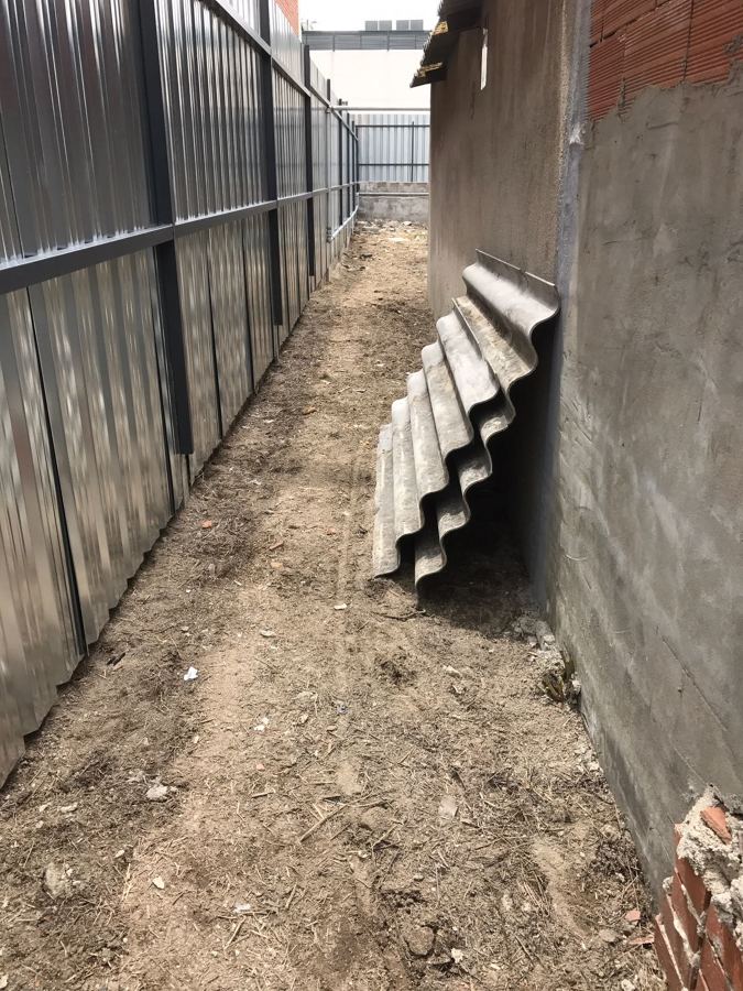 Parte trasera despejada