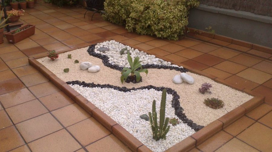 Parterre minimalista