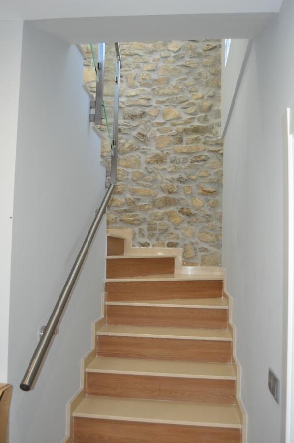 Pasamanos de escalera.