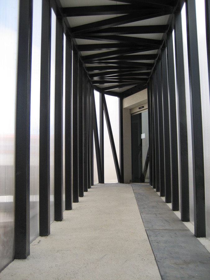 Pasarela comunicación dos edificios