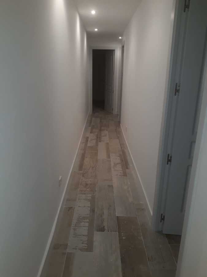 Pasillo casi terminado