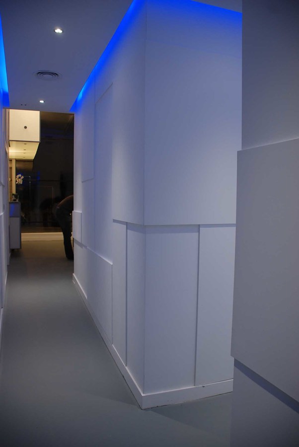 Pasillo distribuidor