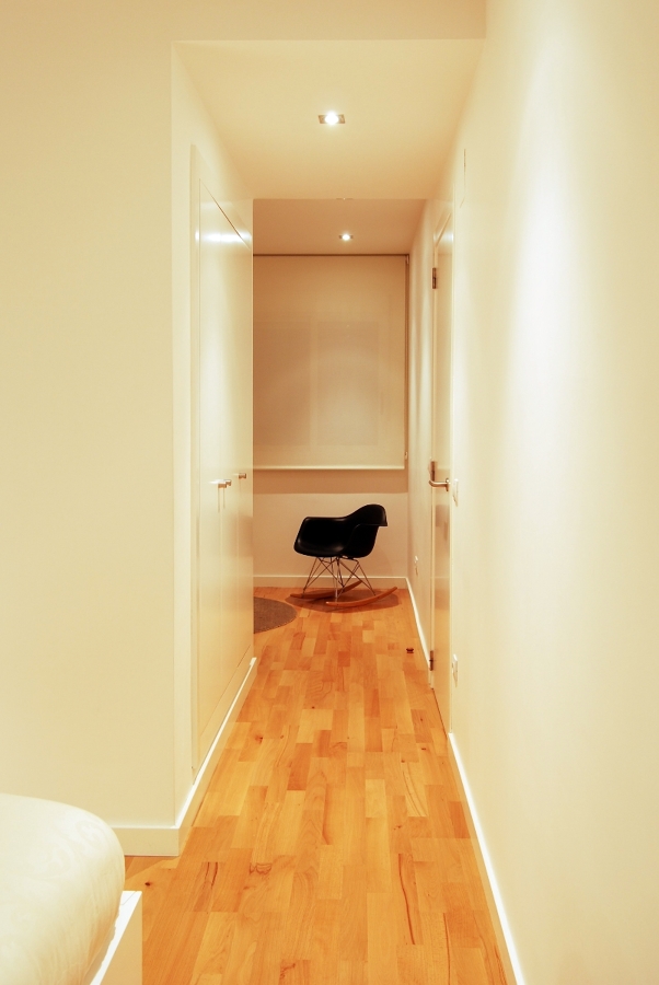 Pasillo habitación-vestidor