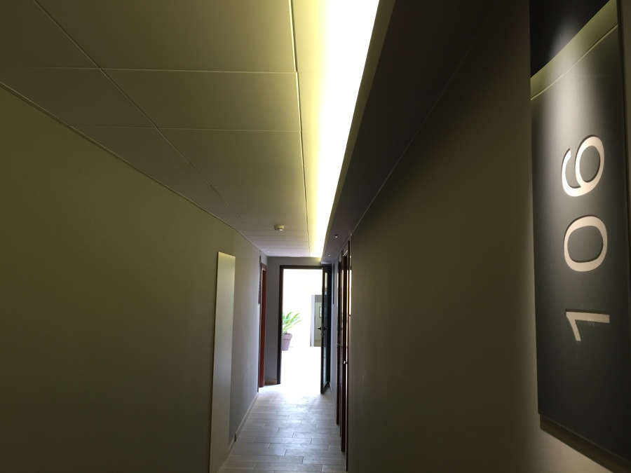 Pasillo habitaciones