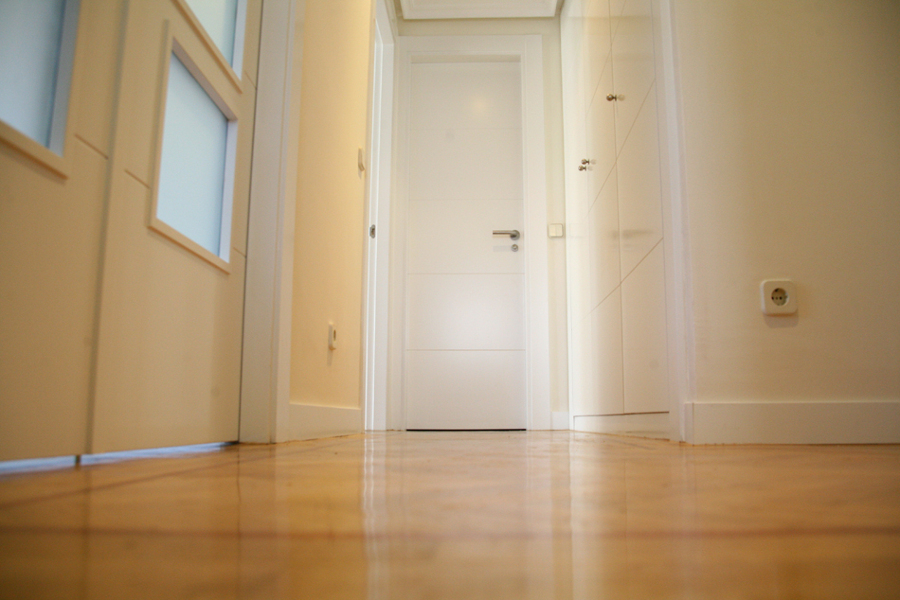 Pasillo reformado entrada