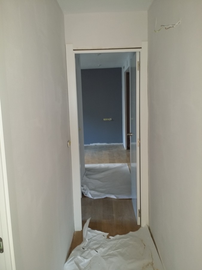 Pasillo, semI acabado