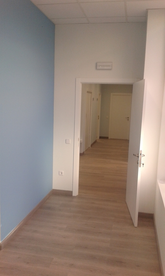 Pasillo visto desde Sala 1