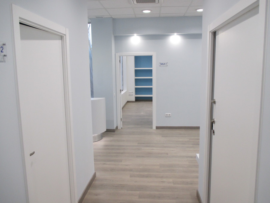 Pasillo visto desde Sala Quirófano