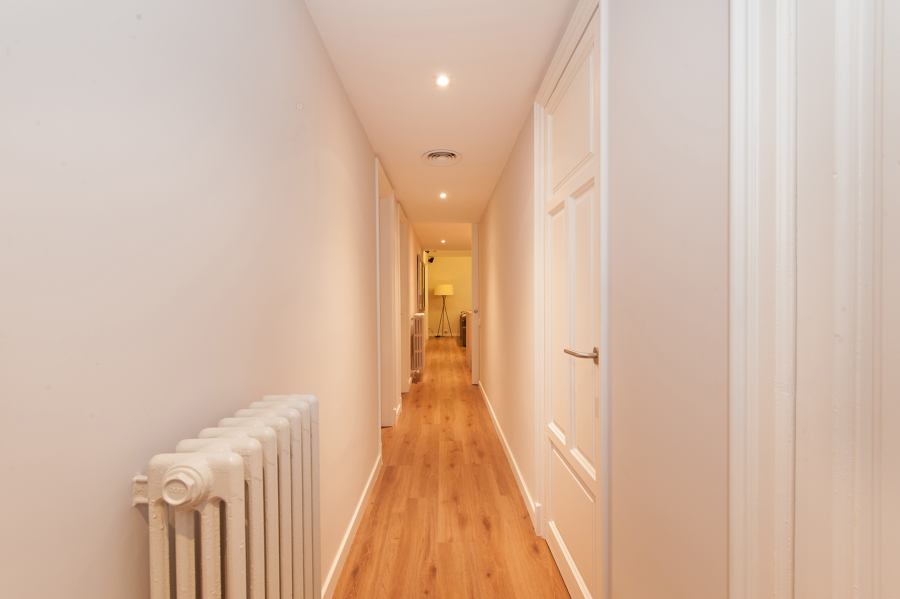 Pasillo zona de noche