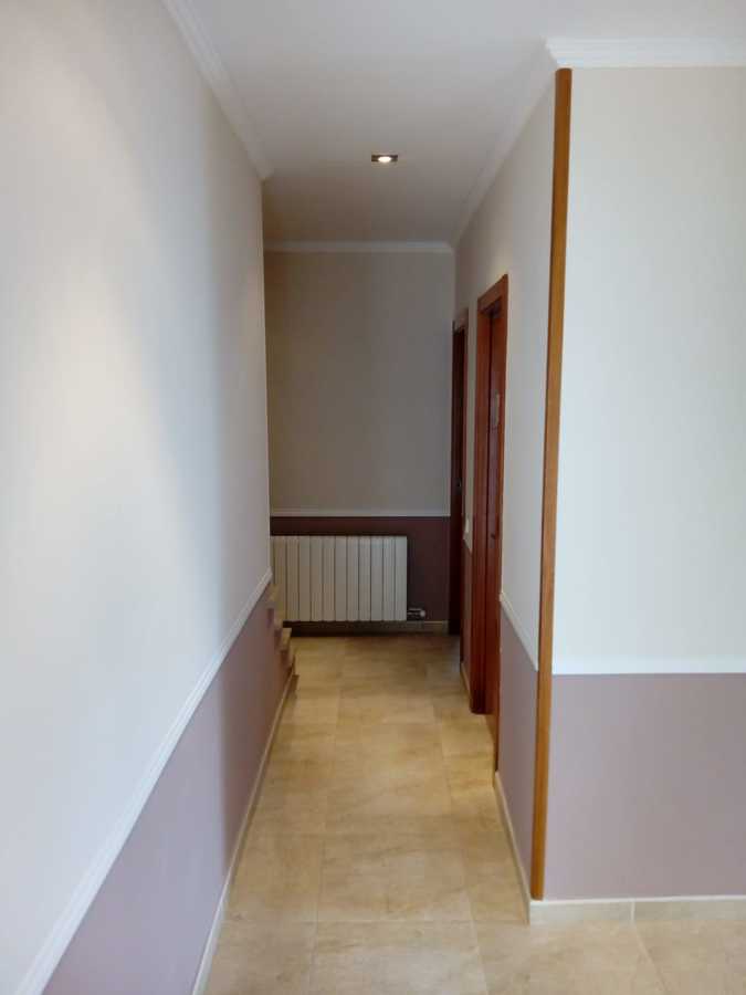 Pasillos con continuidad dos colores