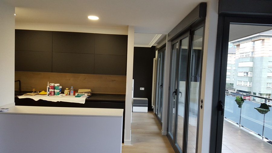 Paso cocina-dormitorio