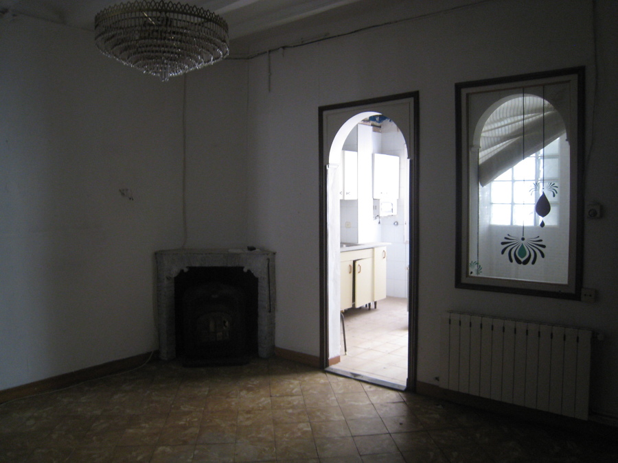 Paso desde el antiguo salón y la galería