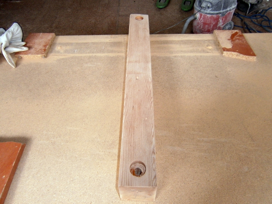 PATIN DE MADERA DESPUES DEL LIJADO