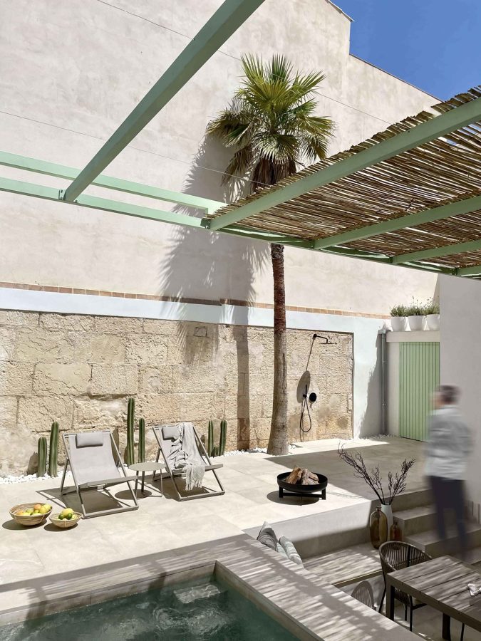 Patio - Casa vacacional en la Colonia Sant Jordi