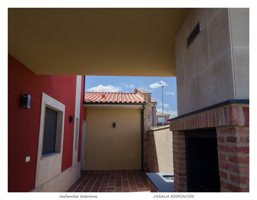 Patio Interior con barbacoa