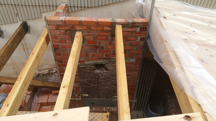 Patio interior vivienda