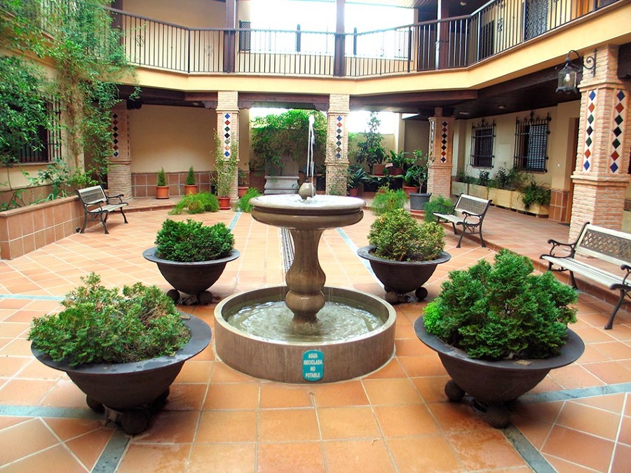 Patio interior