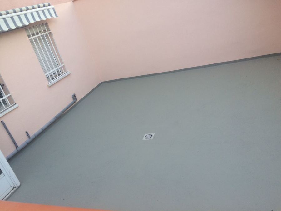 PATIOS TERMINADOS Y PINTADOS