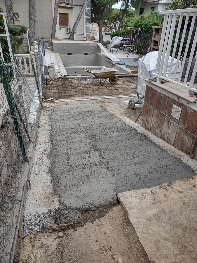 Pavimentación.
