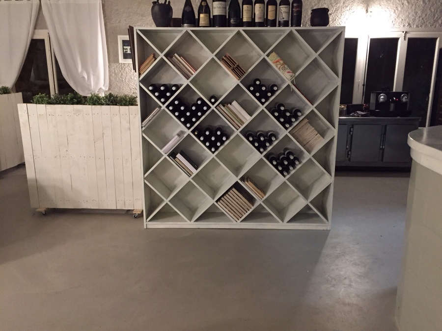 Pavimento continuo Salon Restaurante