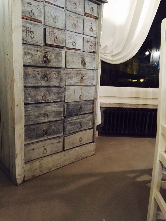 Pavimento continuo Salon Restaurante