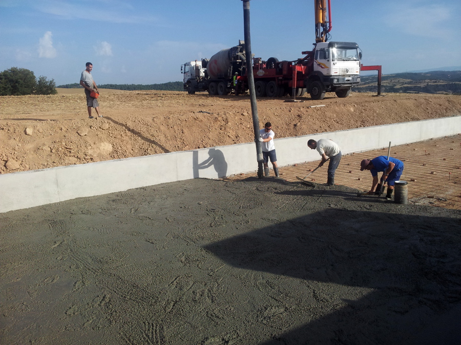 Pavimento de hormigón 