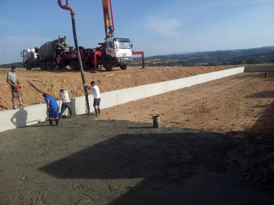 Pavimento de hormigón 