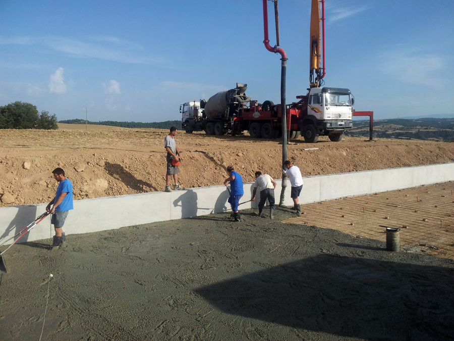 Pavimento de hormigón 