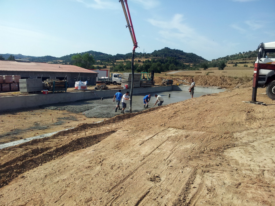 Pavimento de hormigón 