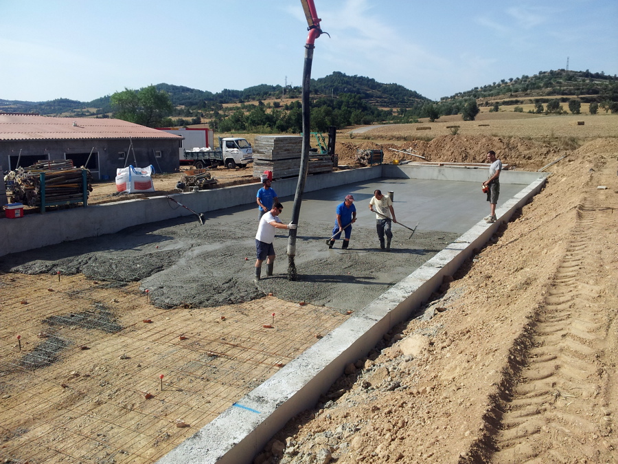 Pavimento de hormigón 