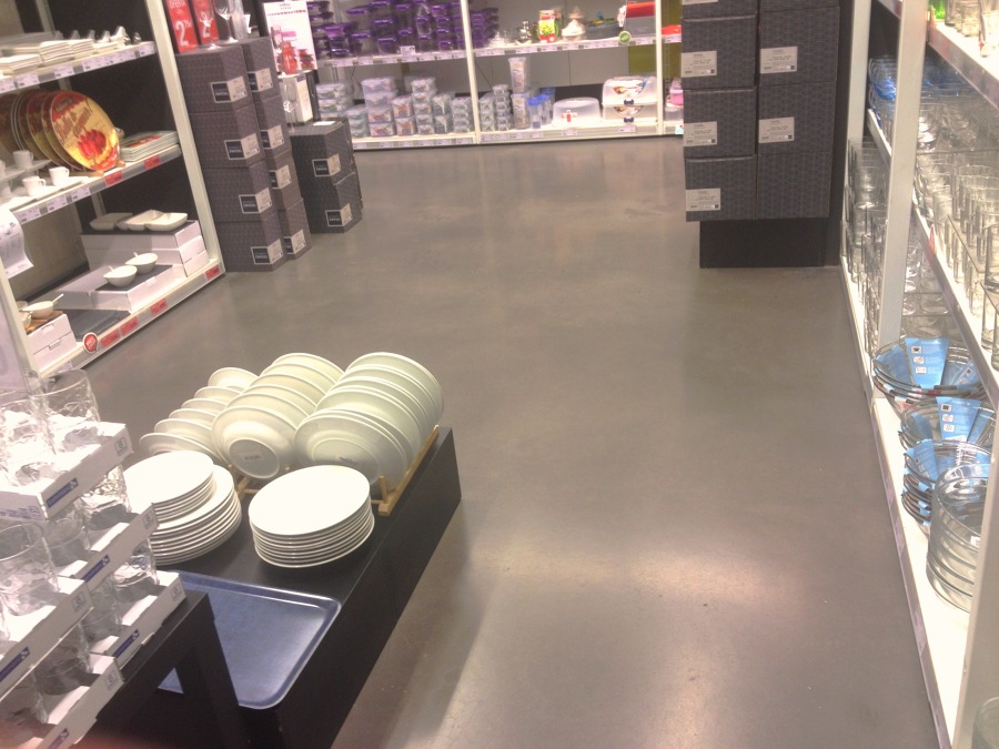 Pavimento decorativo de hormigón