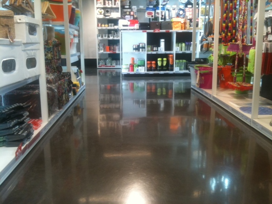 Pavimento hormigón gris oscuro