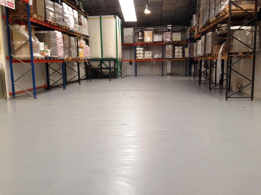 Pavimento industrial epoxi