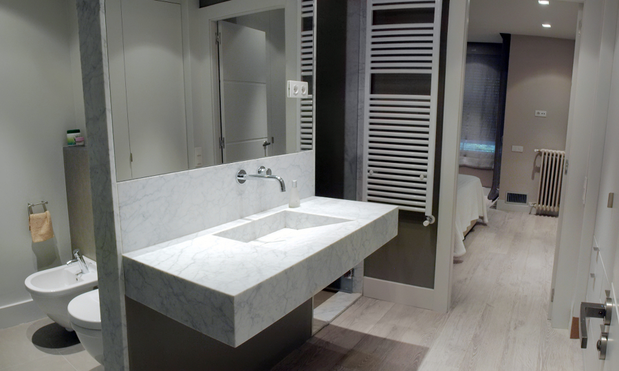 Pavimento laminado AC-4 Blanco