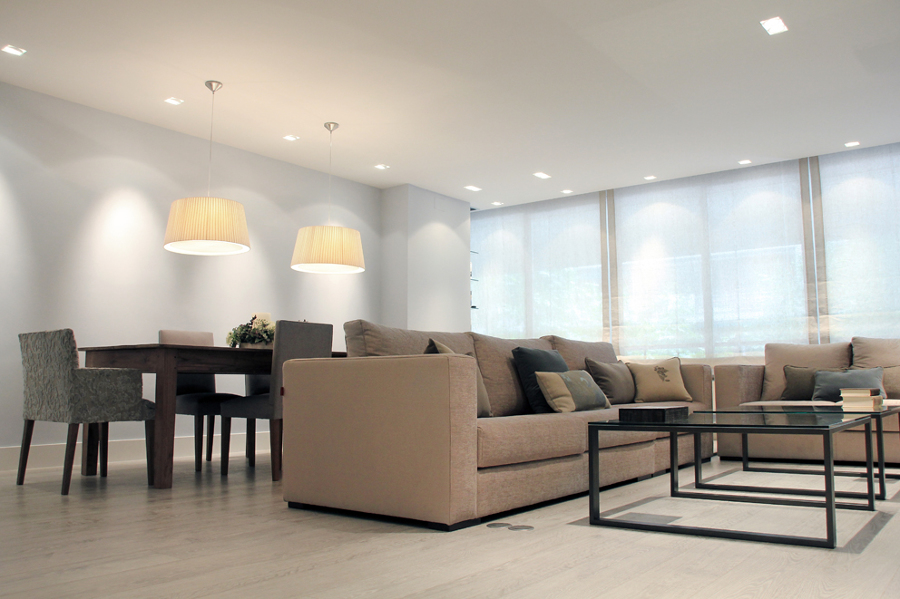 Pavimento laminado AC-4 Blanco