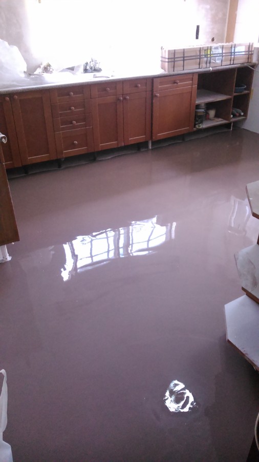 Pavimento vinílico.