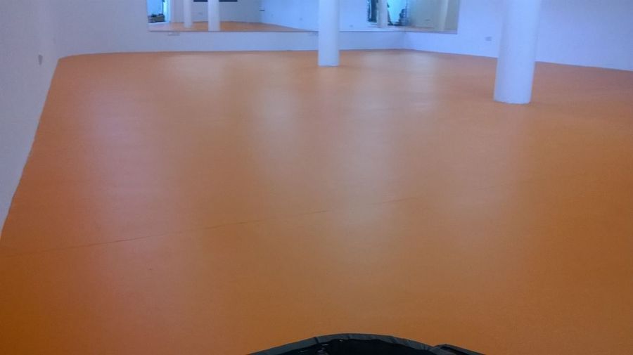 Pavimento vinilo gimnasio