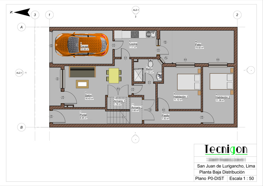 PB - Plano de distribución