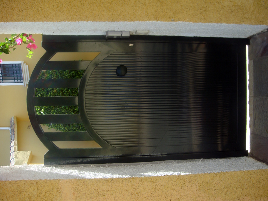 Peatonal de aluminio