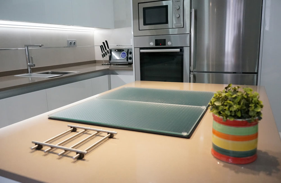 Pequeña pero funcional Isla