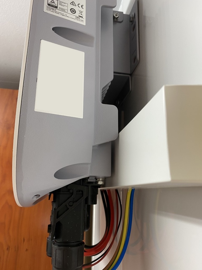 Perfil inversor y cableado.