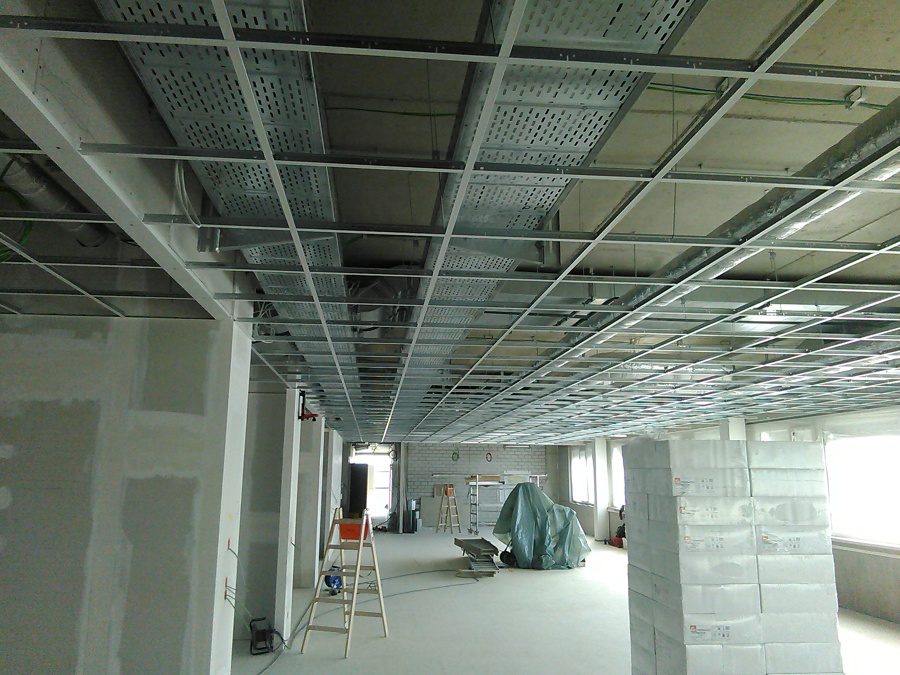 Perfilería techo desmontable