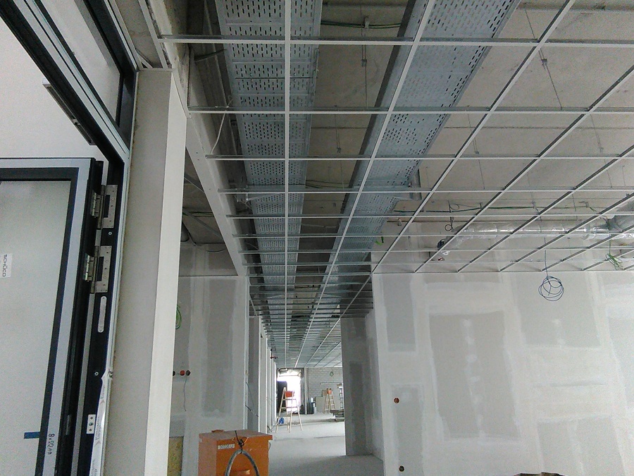 Perfilería techo desmontable