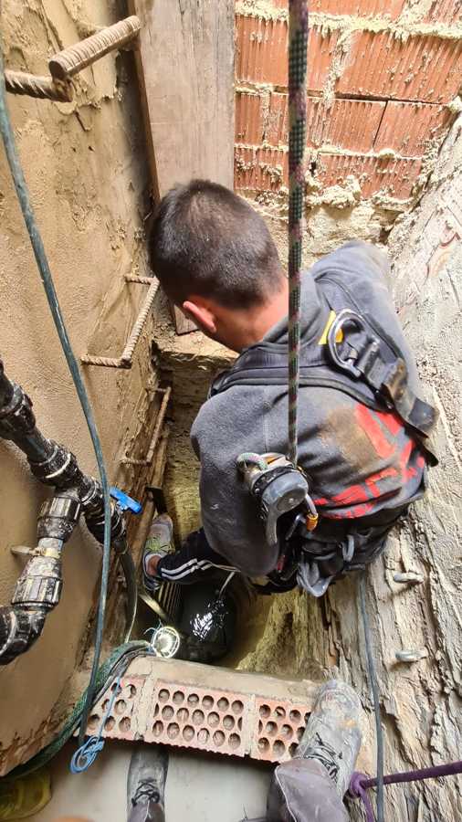 perforacion de pozos a distinto nivel.