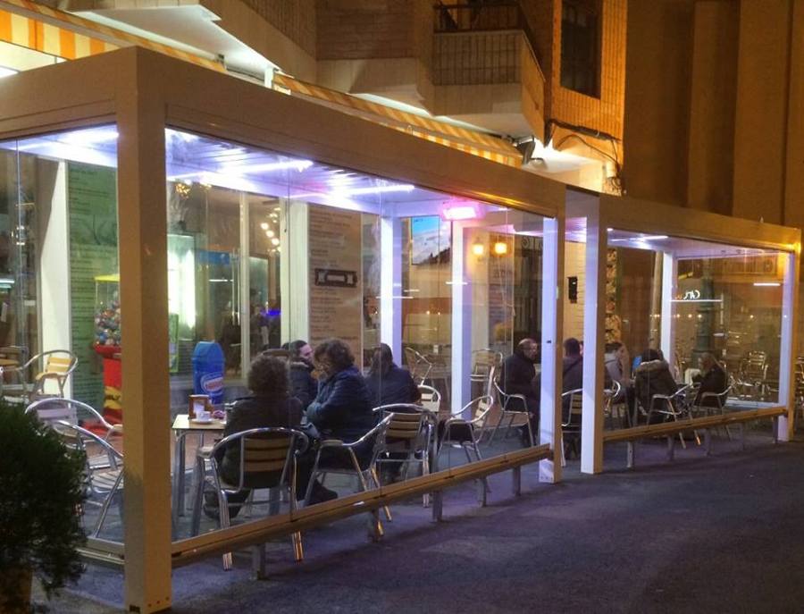 Pergola Bioclimatic color blanco